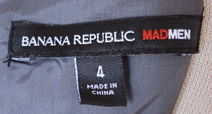 Banana Republic Mad Men Label | Archive Pic only - not for s… | Flickr