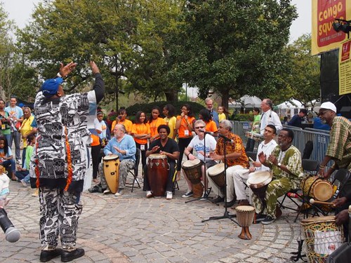 Congo Square New  World Rhythms 2013. Photo by Melanie Merz.