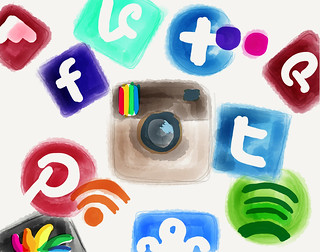 Collage of Digital (Social) Networks | by Frau Hölle