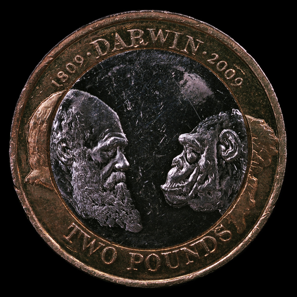 Darwin two pound coin