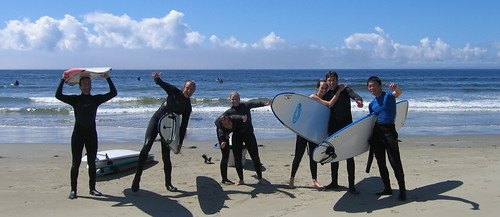 Surfing Long Beach