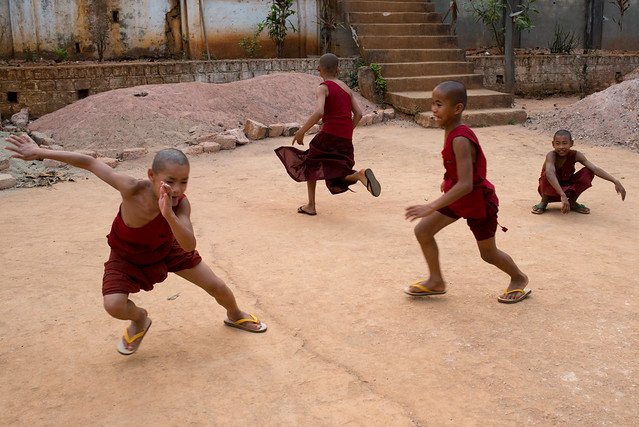 Monks at Play