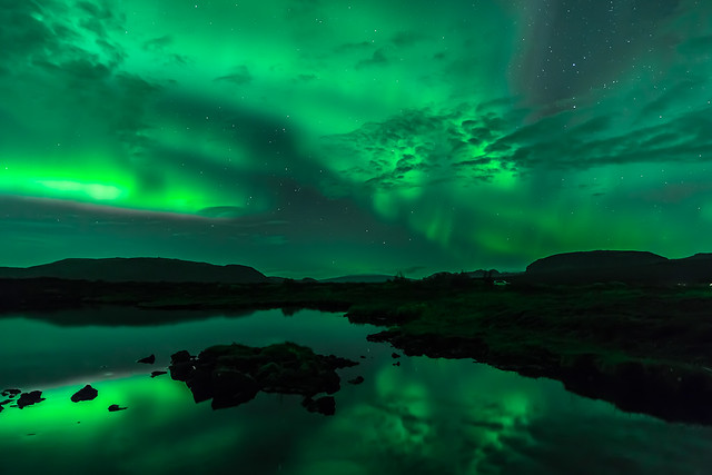 Norðurljós/Northern lights/Aurora borealis