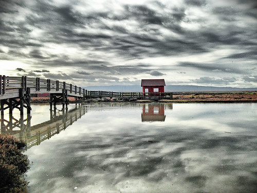 california bridge reflection water clouds barn landscape pretty dramatic donedwards newark hollingsworth iphone5 iphoneeography uploaded:by=flickrmobile flickriosapp:filter=nofilter