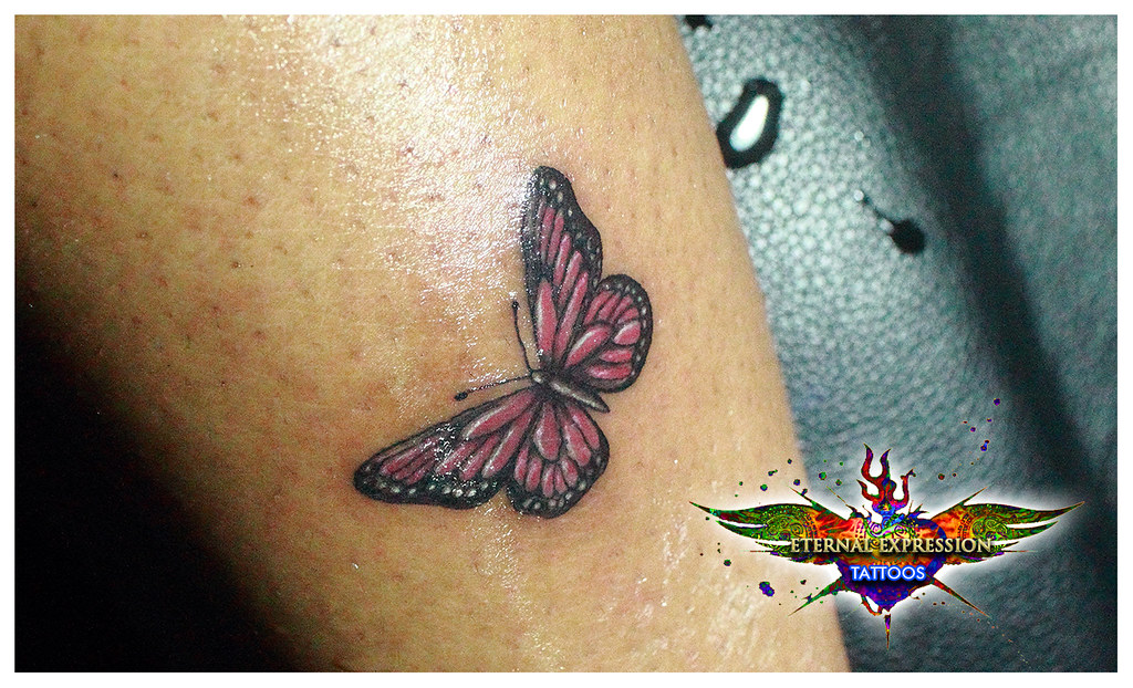 butterfly tattoo Bangalore - Tattoo artist Veer Hegde - a photo on  Flickriver