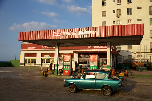 Cuban Gas Station