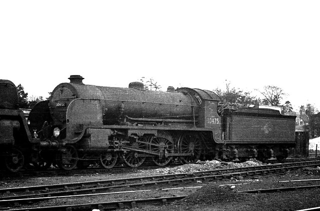 Railways - H15 30475 on Basingstoke shed
