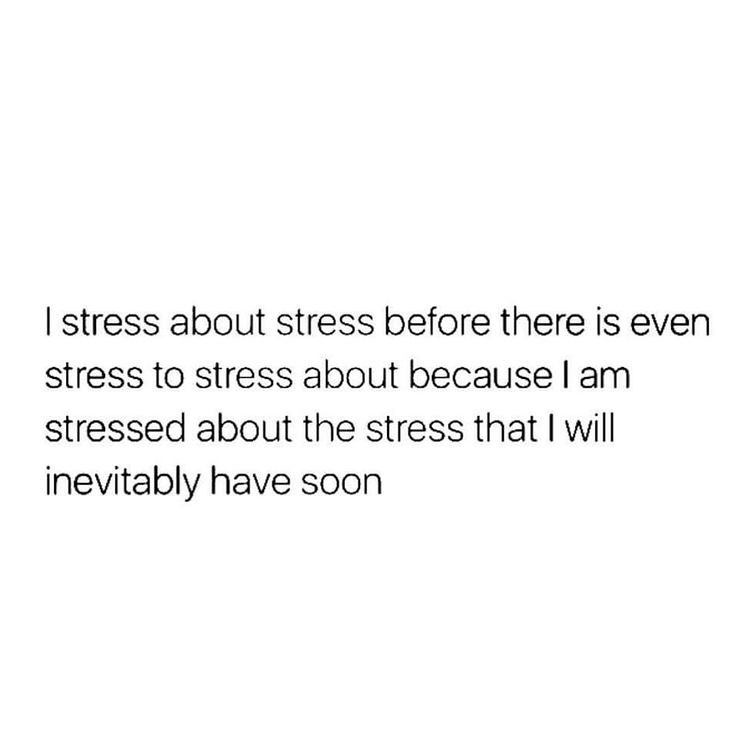 Funny Quotes : I stress about stress - #Funny | Funny Quotes… | Flickr