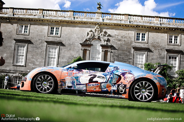 BugArti Veyron at Wilton House 2012.