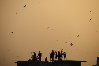 The last kites of Uttarayan