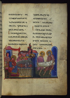 T'oros Roslin Gospels, Herod's banquet, and the burial of … | Flickr