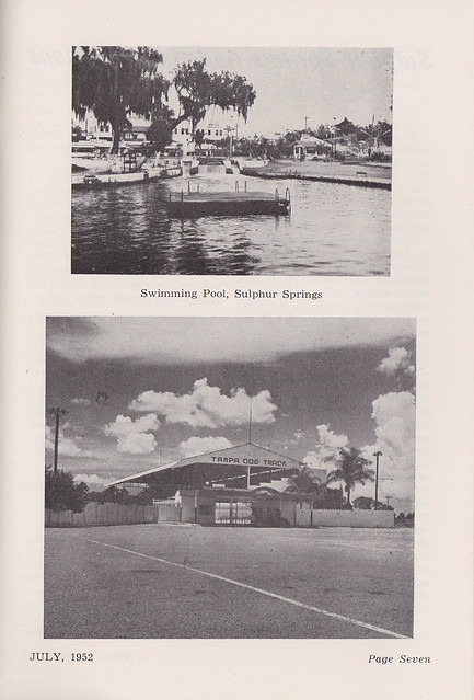 Sulphur Springs, Florida Tourist Guide, 1952