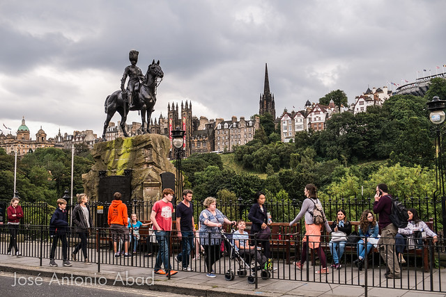 The Royal Scots Greys Monument, Edinburgh