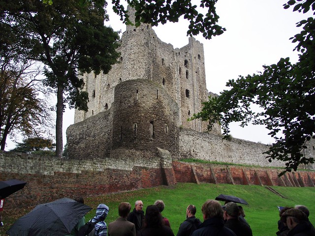 The End of King John's Seige - English Heritage's Castle tour of Rochester Castle with Marc Morris.