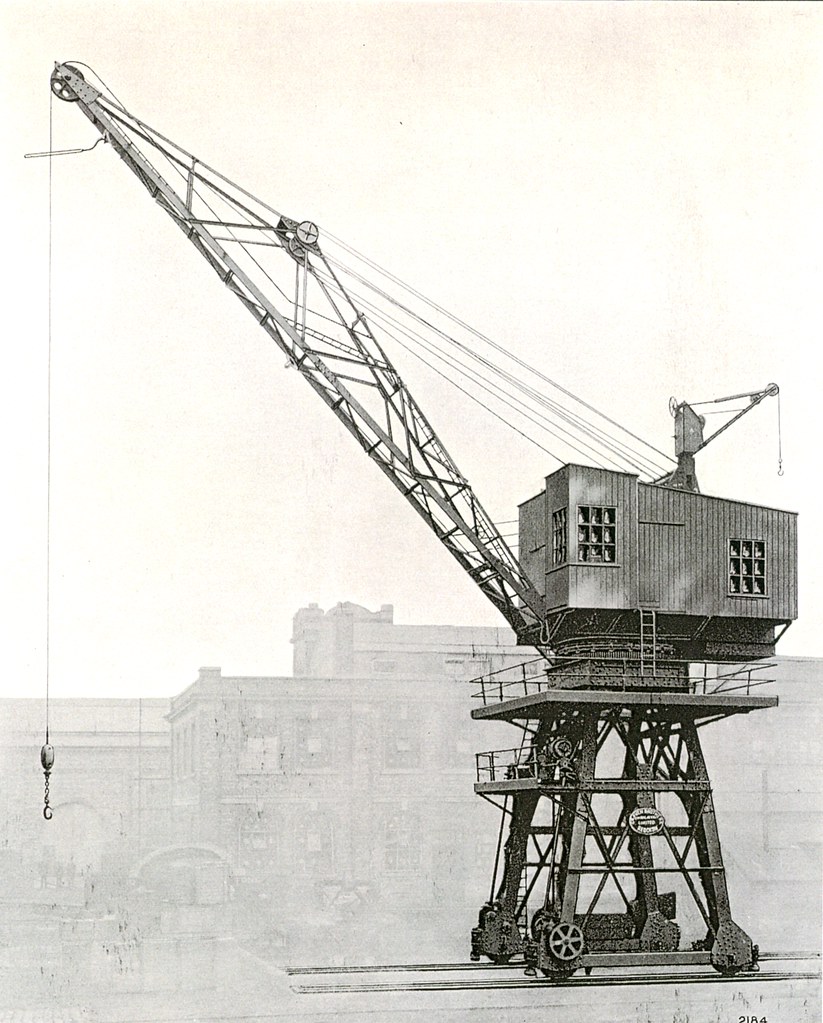 5 Ton Craven Wharf Crane