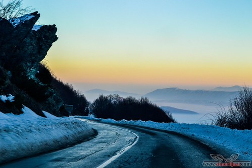 DSC_9512 by zimeriljazi, sunset sun snow fog zimer tetova tetovo tetove kodraediellit tetovë iljazi nikond3100 zimeriljazi