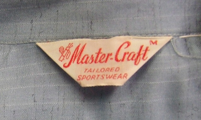 Master-Craft' - Vintage Label - 1950's, MICKSIDGE