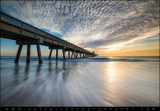 Deerfield Beach Pier Sunrise - Boca Raton Florida