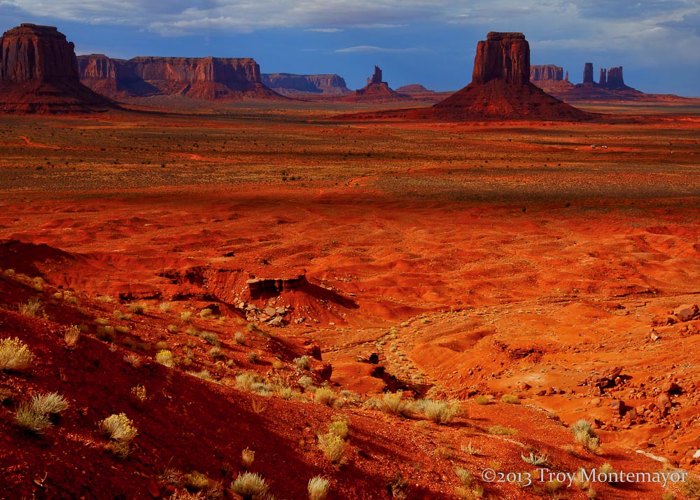 Monument Valley View | The view of Monument Valley from Arti… | Flickr