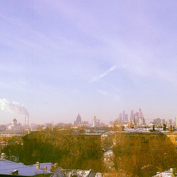 Good #saturday, #moscow, really nice #winter has come. View from #hse