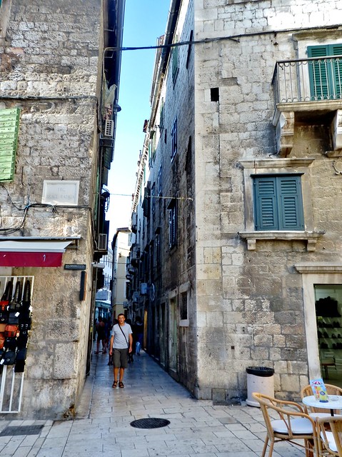 Croatia - Split, narrow street Subiceva Ulica