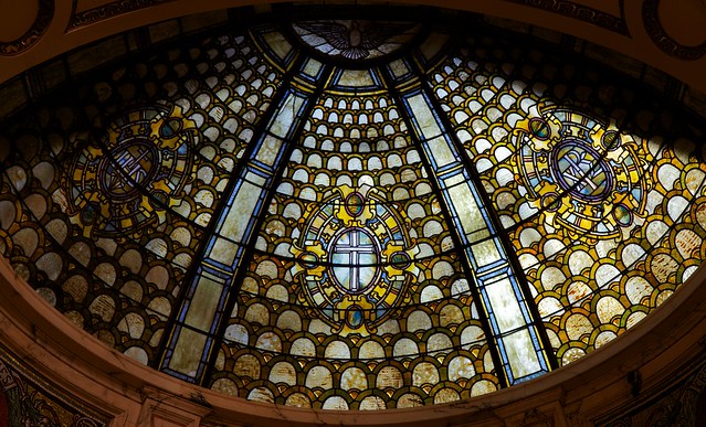 Saint Ignatius Loyola Catholic Church Baptistry Semi Dome by Louis Comfort Tiffany, New York City