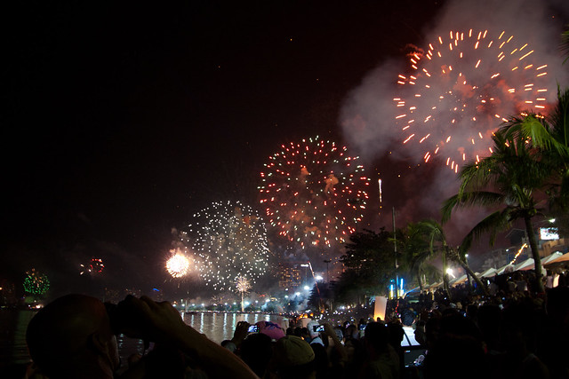 New Year's Eve at Pattaya