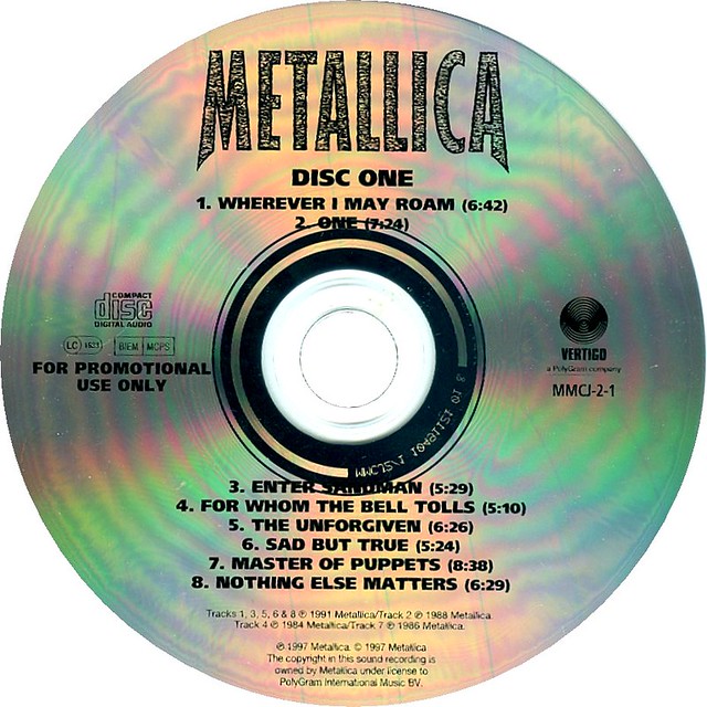 Metallica - Mandatory 2 - Double Promo CD - D - 1997--