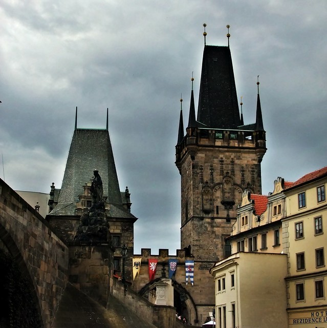 Kleinseitner Brückentürme Prag