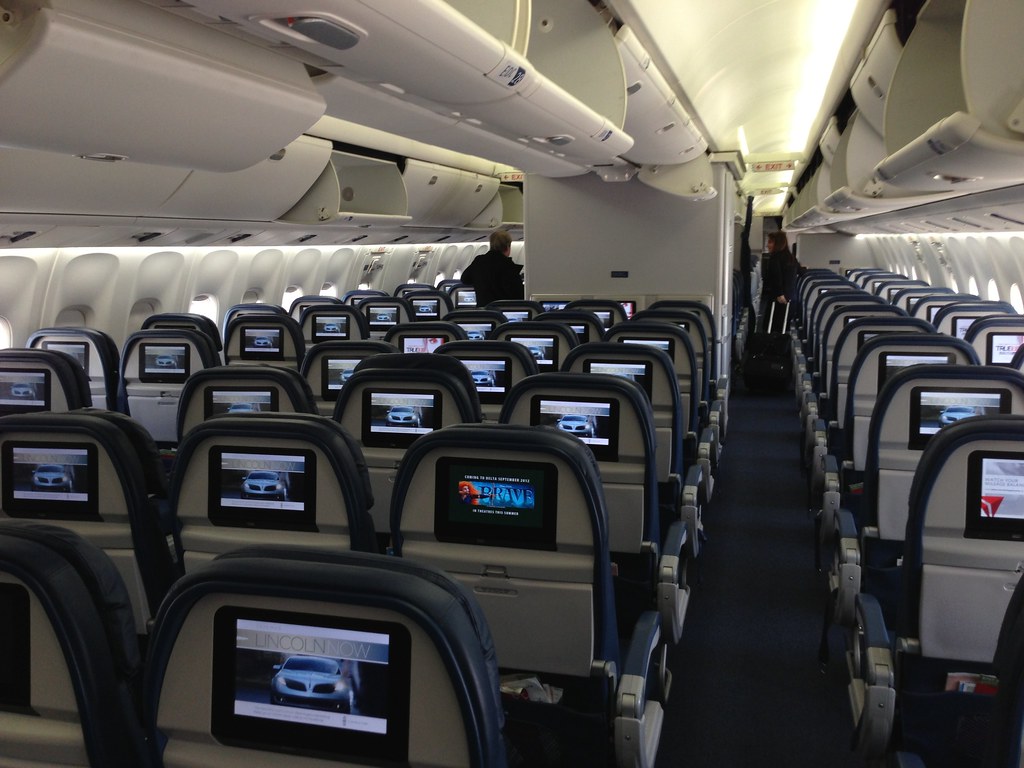 Boeing 767 салон