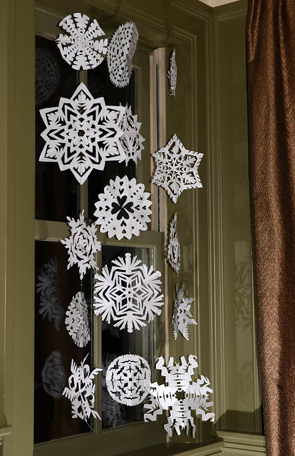 Snowflake Curtain