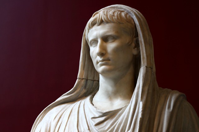 Augustus as Pontifex Maximus or Via Labicana Augustus Closeup
