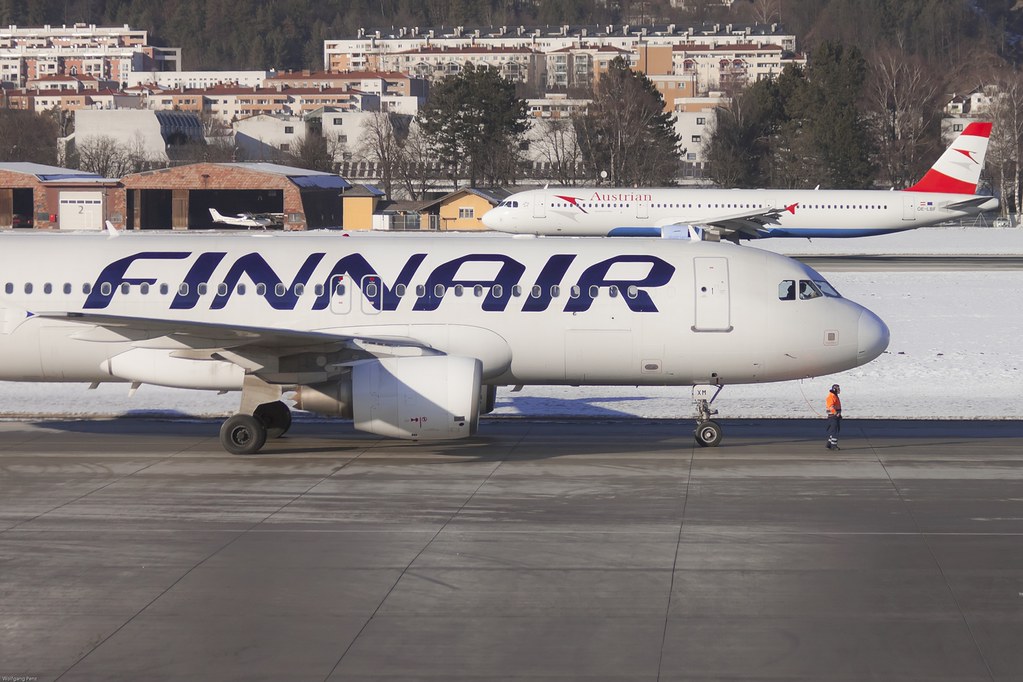 Innsbruck Airport | Finland meets Austria | Näkemiin! | Auf Wiedersehen! by zneppi, the photo freak