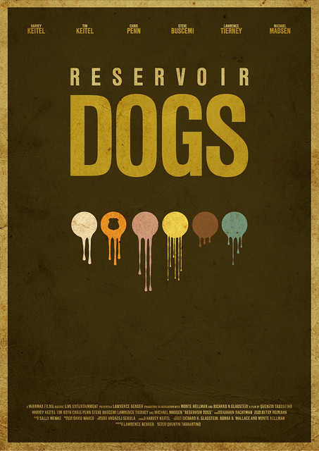RESERVOIR DOGS MOVIE POSTER