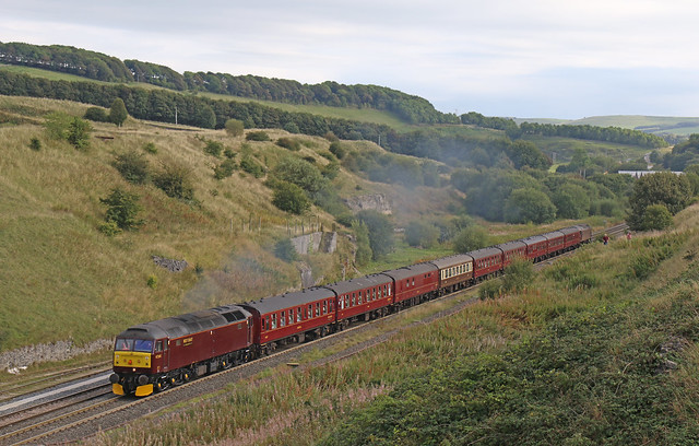 47245 heads the Buxton Spa express