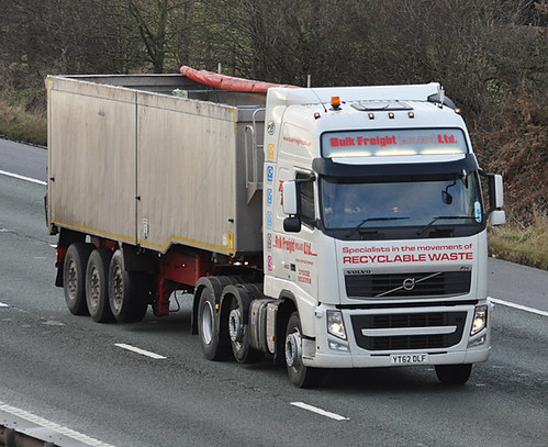 Yt62 Rvr Sherwood YT62DLF | M6 Alsager 06/02/2013 | Harry's On The Road Truck ...