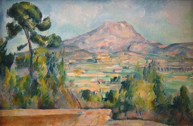 CEZANNE,1890 - Montagne Ste-Victoire (Orsay)Totality