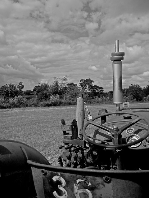 Tractor and Sky