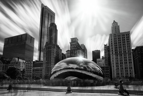 Chicago's Cloud Gate | by azhukau