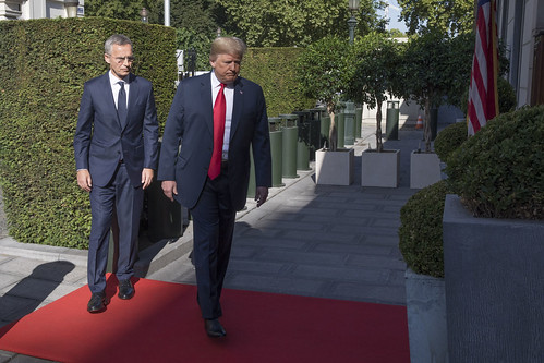 Meeting with US President Donald Trump | by NATO
