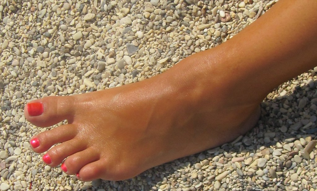 Cute sexy toes