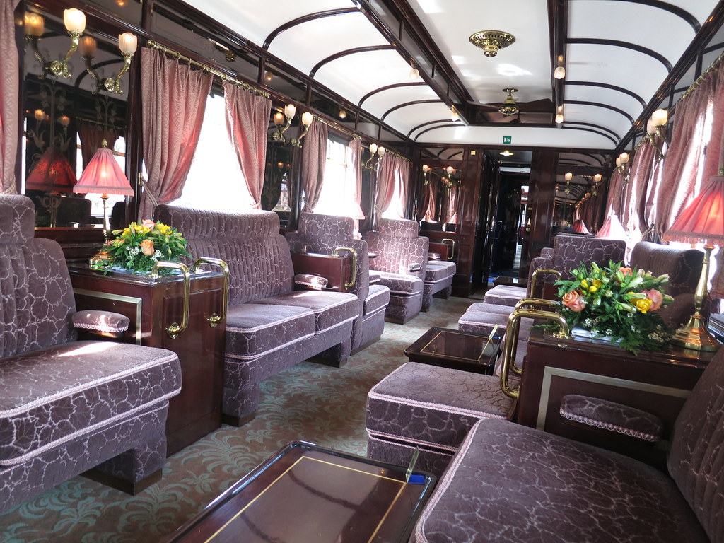 Venice Simplon-Orient-Express - In amongst the ornate carriages