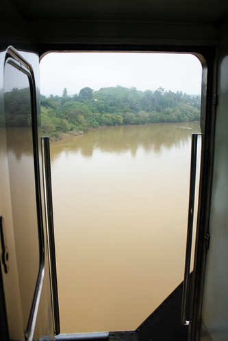 door travel train river railway ktm journey jungle malaysia tanahmerah kelantan 2013 eastcoastline junglerailway