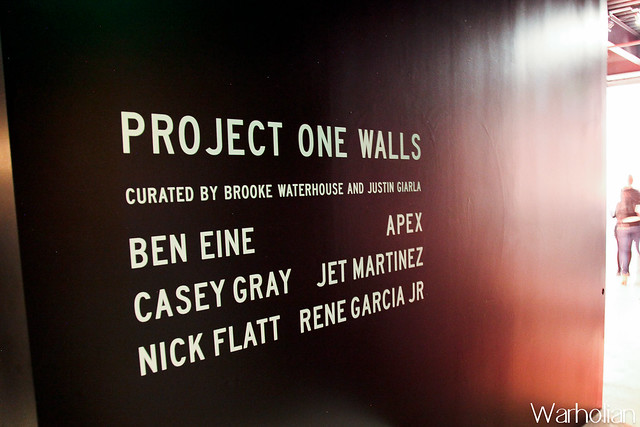Project One Walls opening - Gallery Opening at P1SF - photos by Michael Cuffe