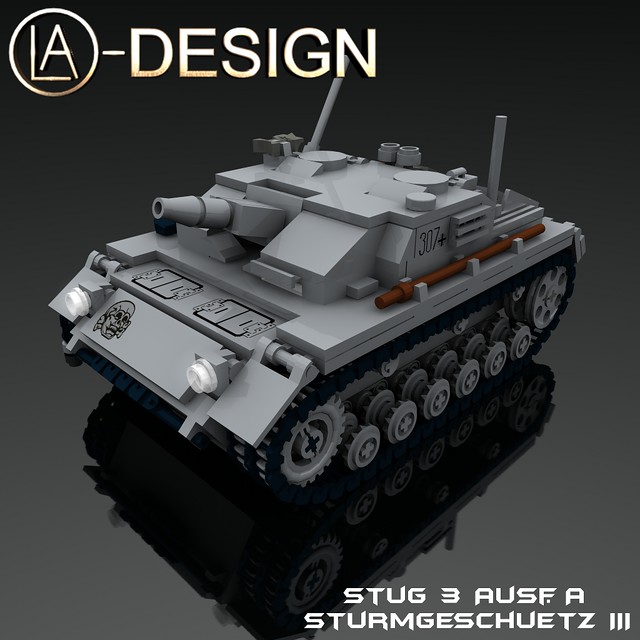 LEGO Custom Stug 3 III German WW2 Panzer Tank 0