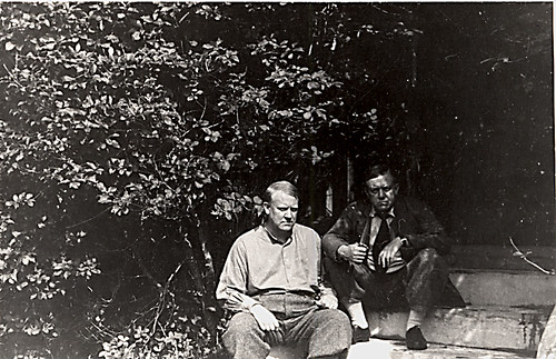 Vidkun og Jørgen Quisling i Fyresdal, 1930-tallet.