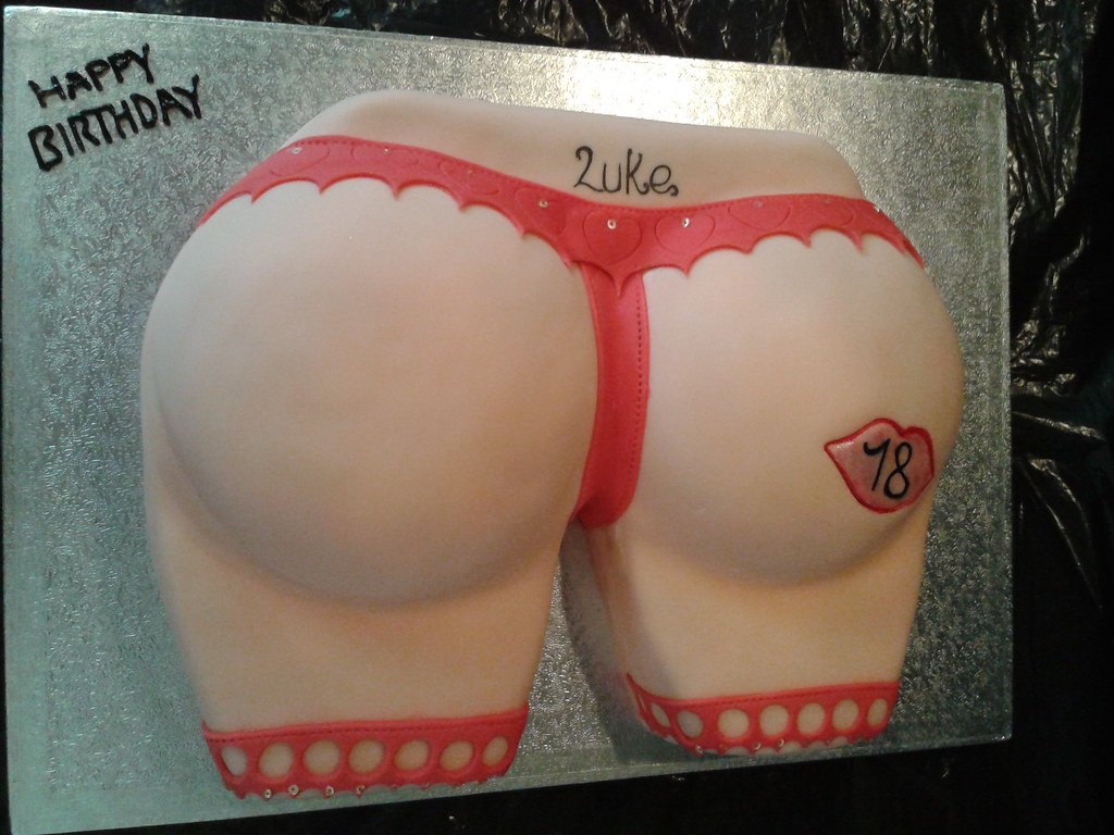 Cheeky Bum 18th Birthday Cake, Mandy's Homemade Cakes