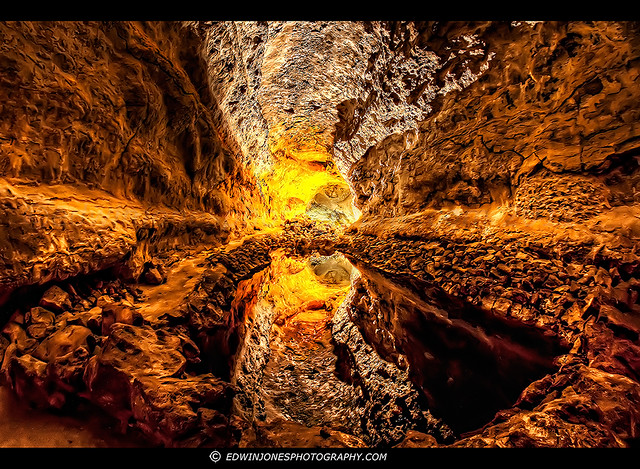 Lava Cave Pool Lanzarote