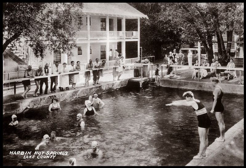 Harbin Hot Springs Swimming Pool, Midddletown, c.1925