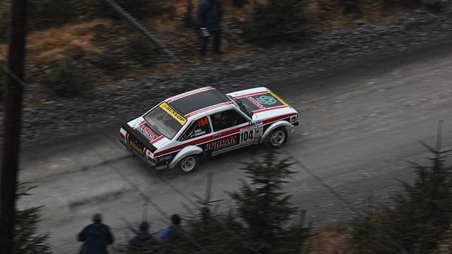 Mid Wales Historic stages rally 2013